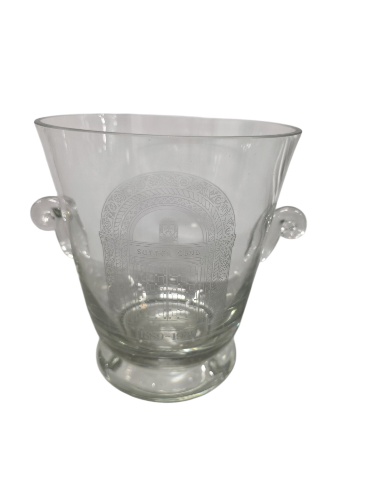 VINTAGE SUTTER CLUB CENTENNIAL 1889-1989 CRYSTAL 8\