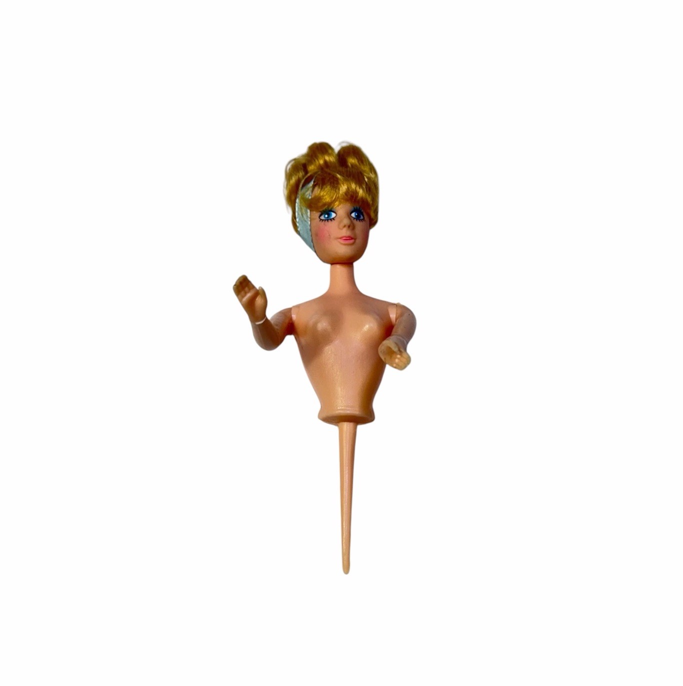 Vintage Walt Productions Disney Cinderalla Torso Cake Topper Made in Hong Kong