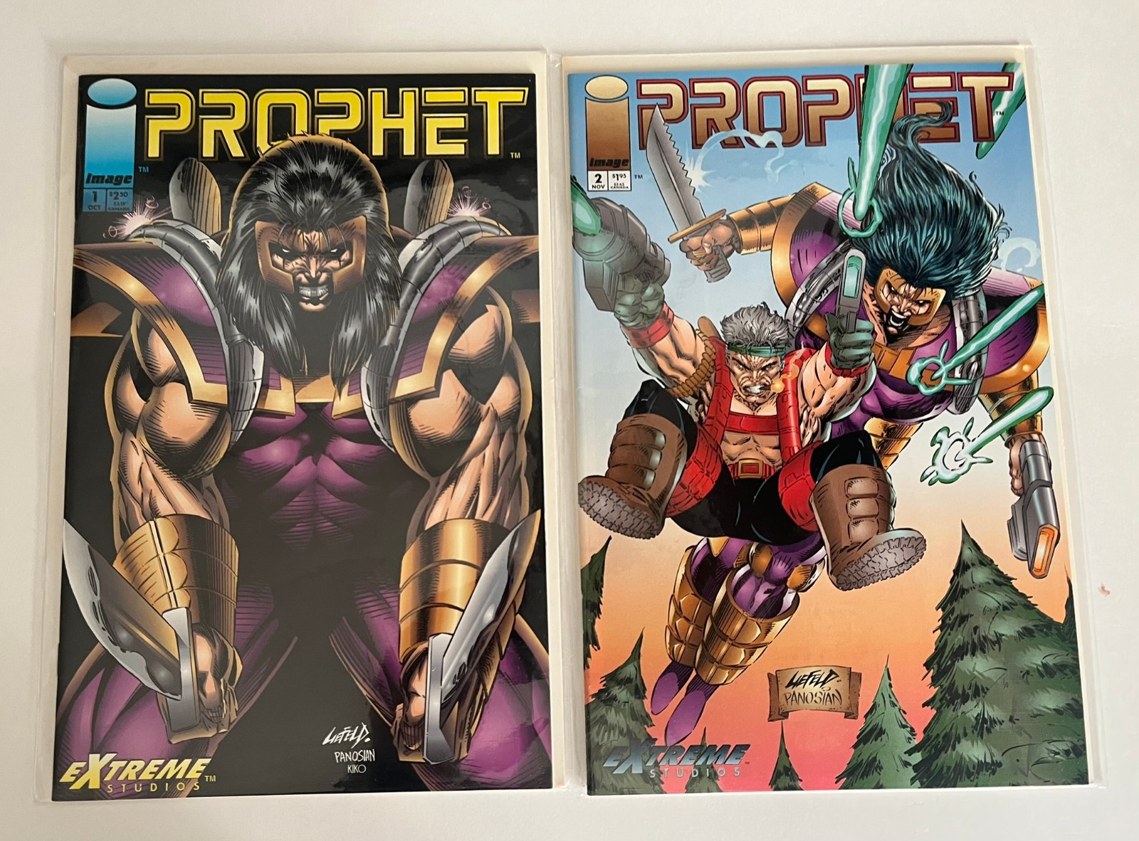 Image\'s - Prophet 1 to 8 Great c art by extreme color + Prophet/Cable #1