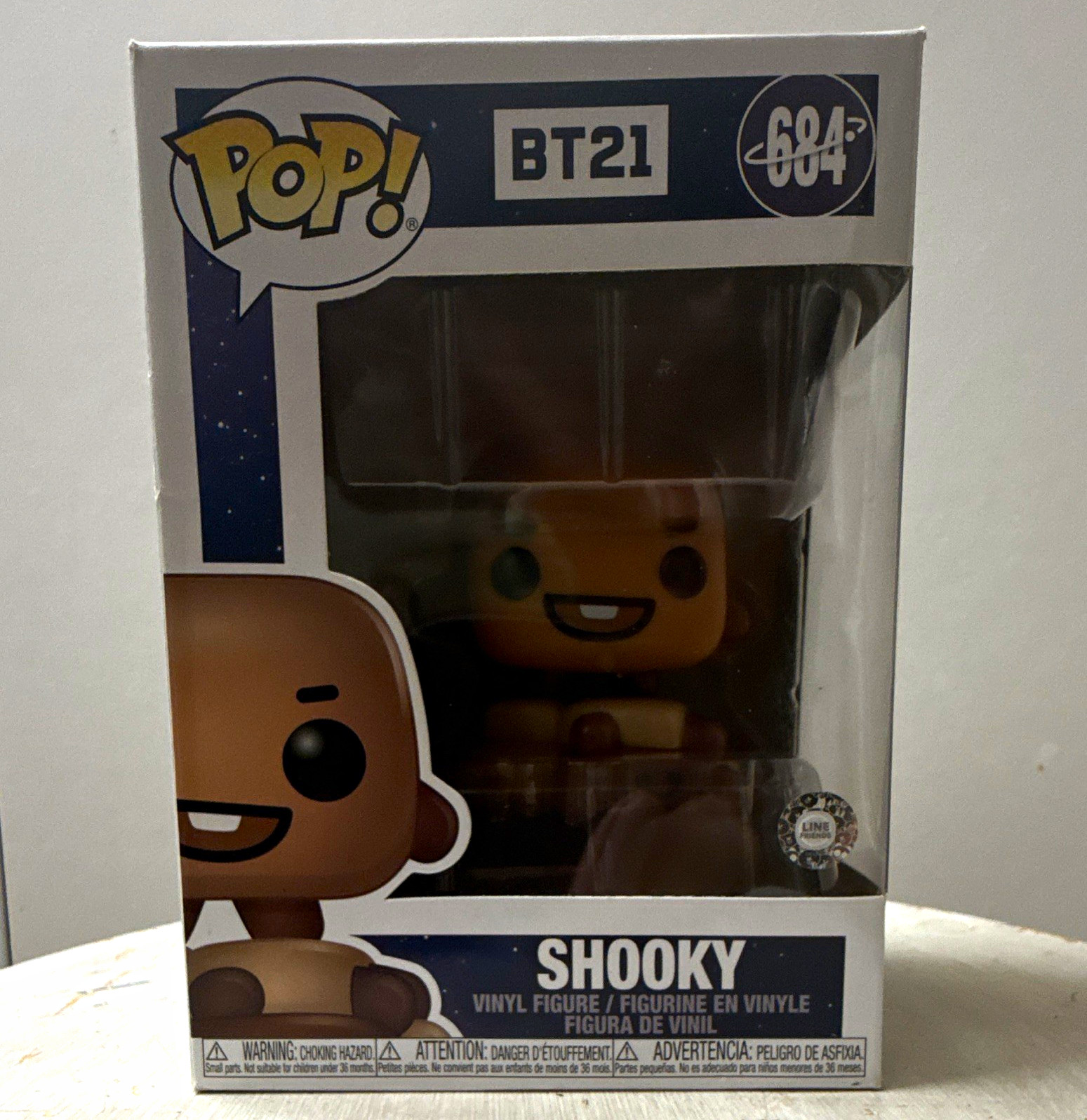 New Funko Pop BT21 Shooky Vinyl Figure #684