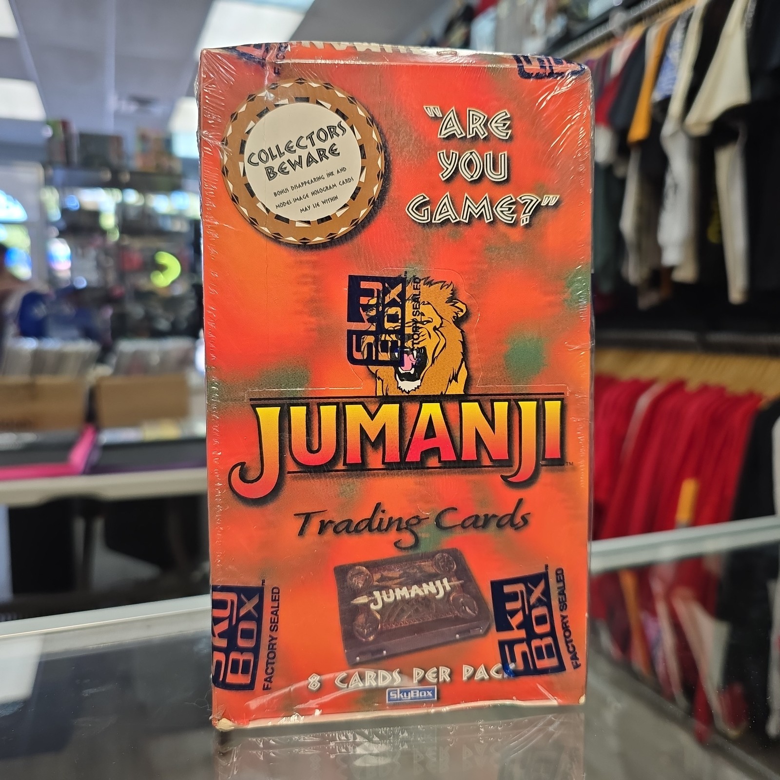 1995 SkyBox Jumanji Trading Cards Factory Sealed Box* 36 Packs 288 Cards