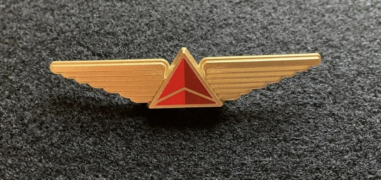 Delta Airlines Junior Pilot Wings Vintage & Collectible