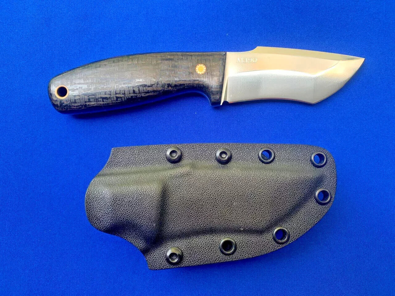 New American Tanto G. Dedyukhin Fixed Blade EDC M 390 Handmade MedFord Style