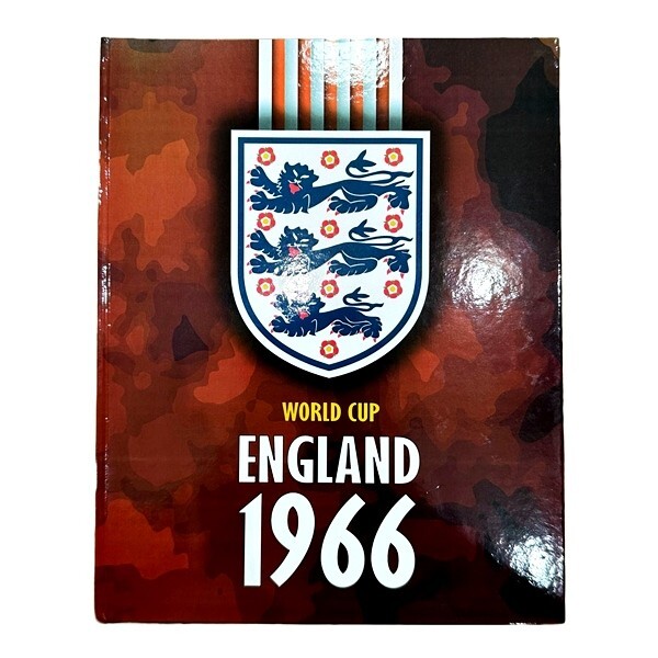 1966 World Cup Sticker Album - England - Hard Cover - 412/412 - Brazil - ALOLLA