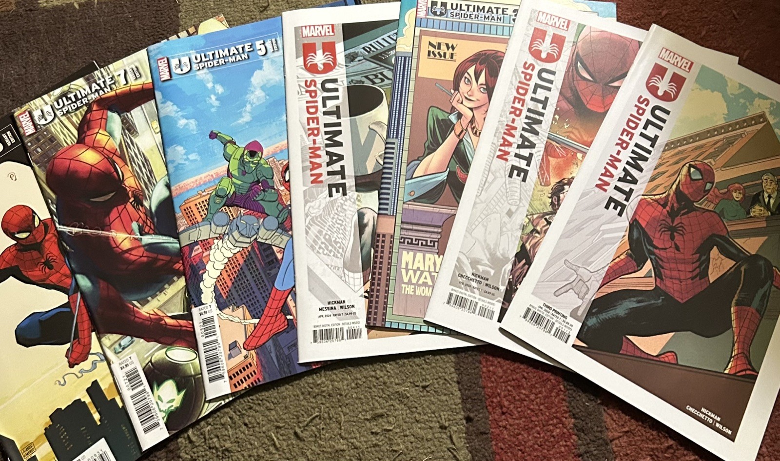 Ultimate Spider-Man (2024) 1 (3rd print) 2a 3 4a 5 7 8 (3, 5-8 Variants) VF+