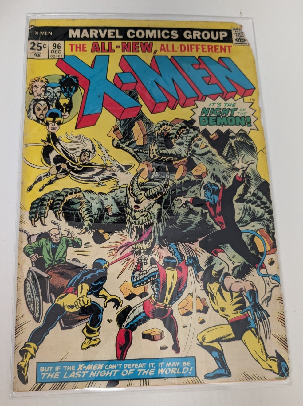 X-Men #96 1975 Bronze Age Marvel Comics Group Key Issue 1st Moira MacTaggert
