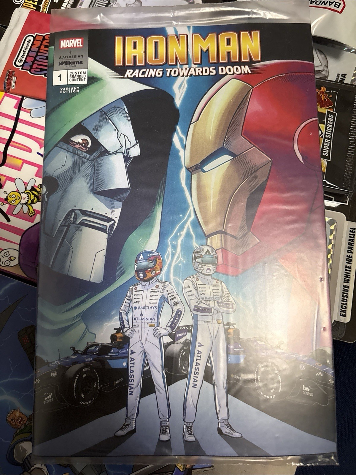 NYCC 2026 Exclusive Marvel Iron Man Racing Towards Doom #1