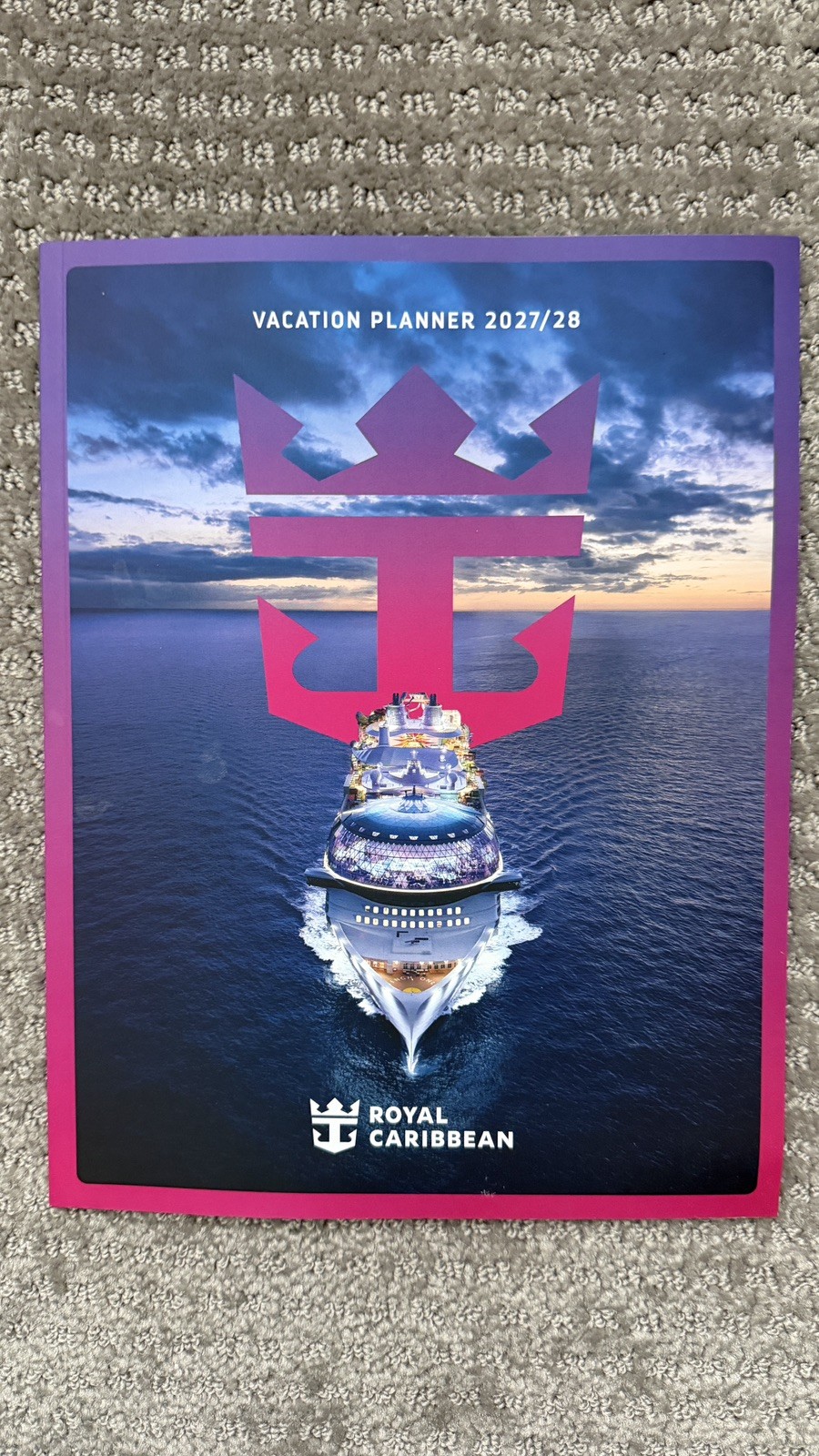 NEW 2027/28 Royal Caribbean RCI Vacation Planner Cruise Ship Brochure 66pgs