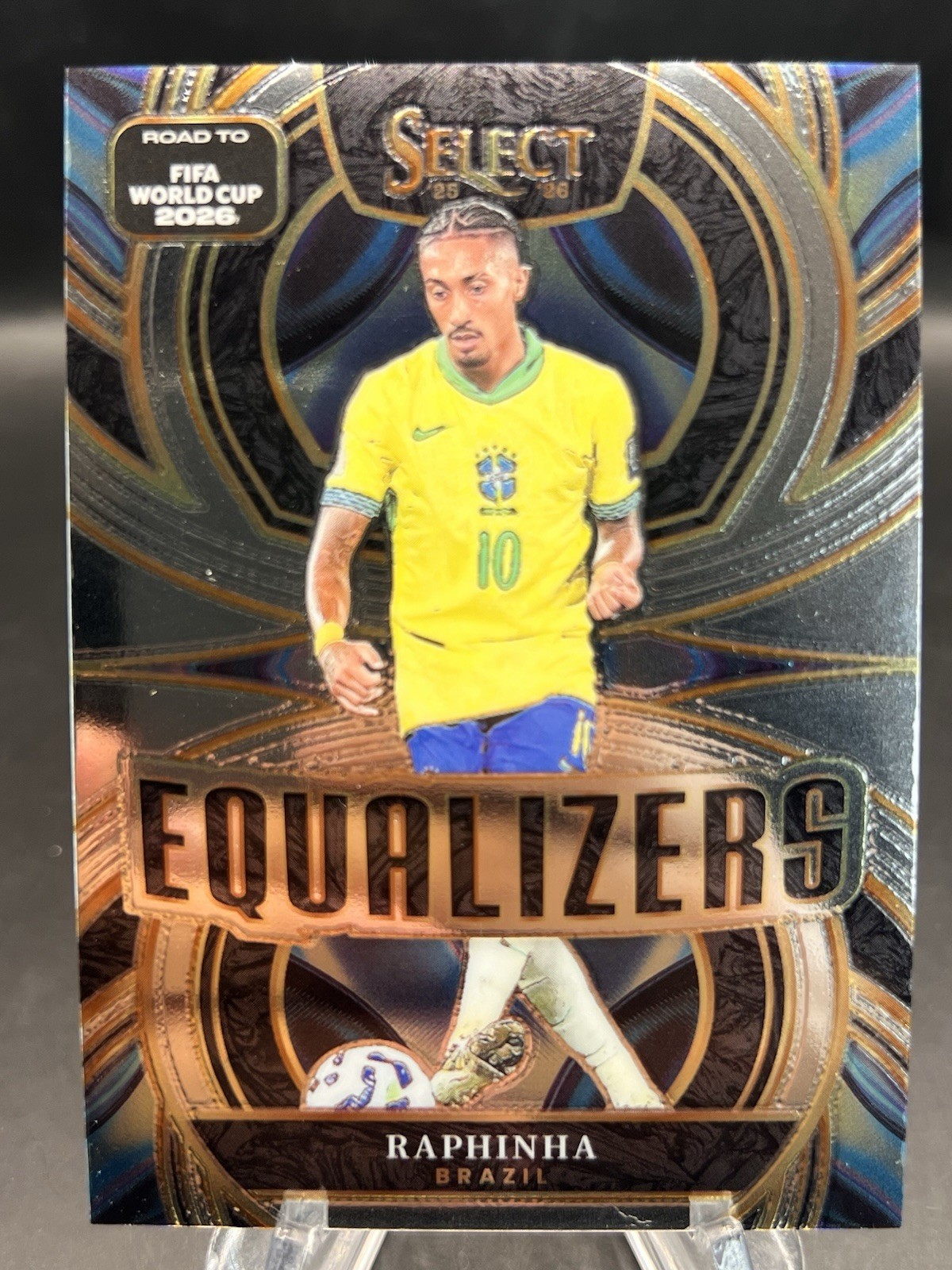 2026 Panini Select FIFA World Cup Raphinha Equalizers 25 Brazil