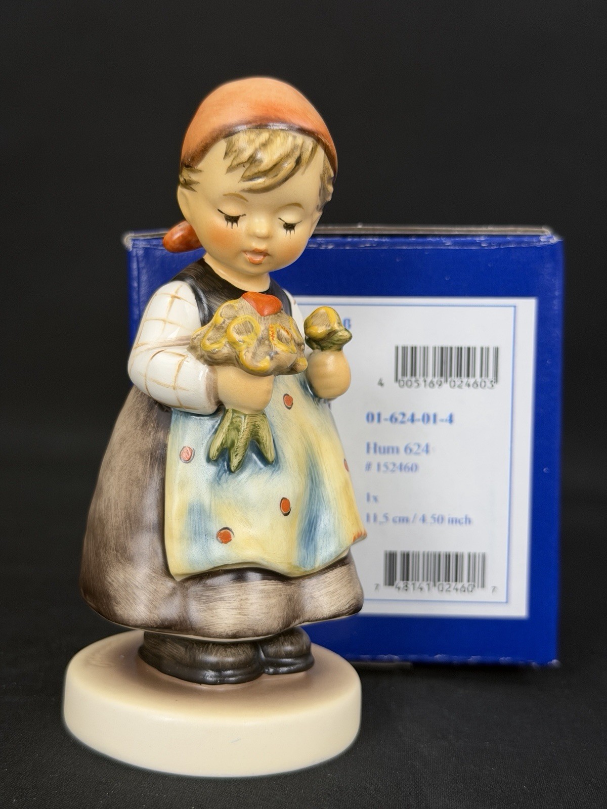 Goebel Hummel NIB Fresh Blossoms 624 Mint No Crazing 