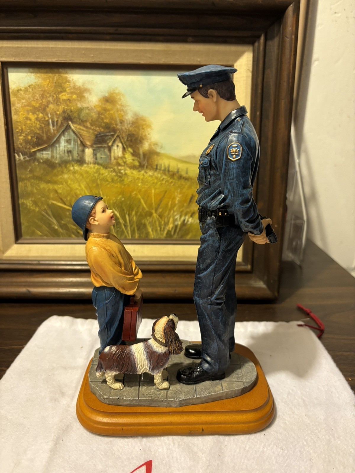 Vanmark Blue Hats Bravery I Want To Be Like You Police Figurine #2/1200 2000