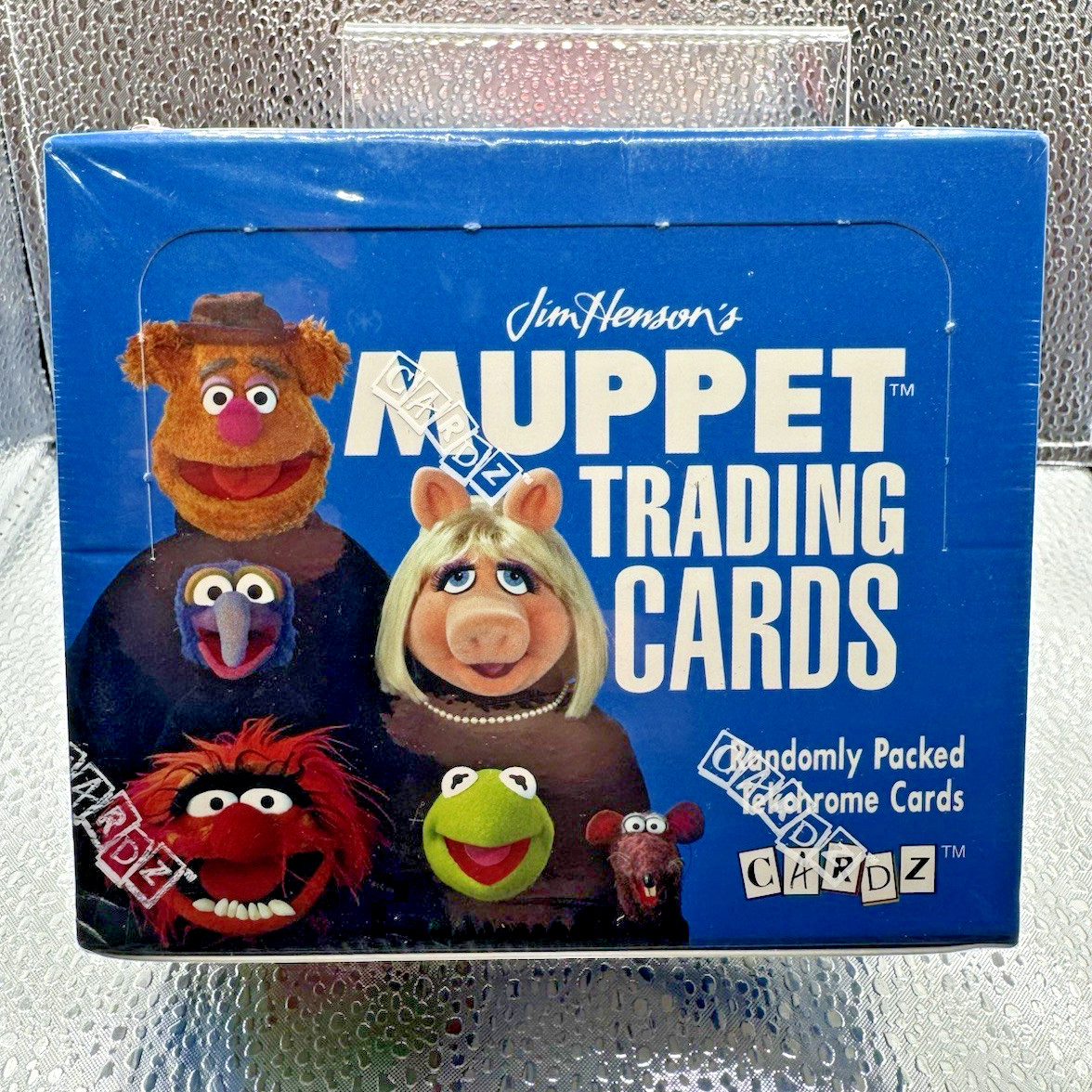 1993 Cardz Jim Henson's Muppet Trading Cards Seald Box - Random Telechrome Cards