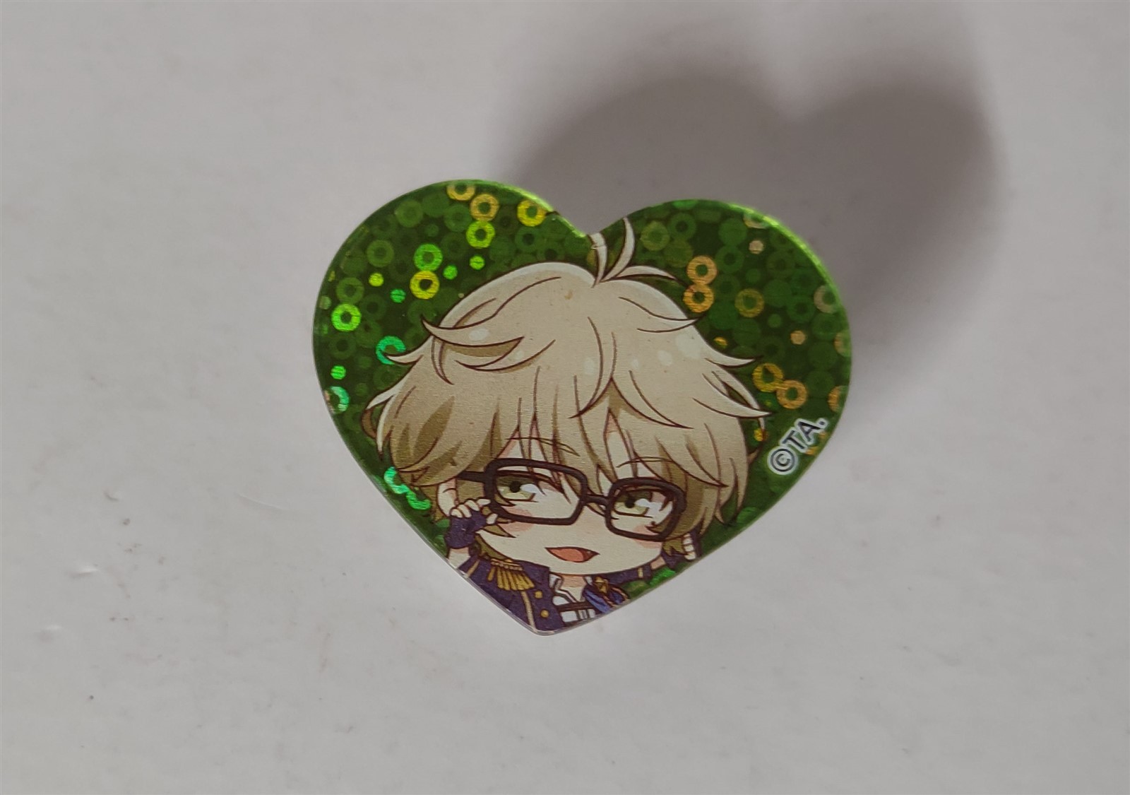 TSUKIUTA THE ANIMATION YAYOI HARU HEART SHAPED PIN