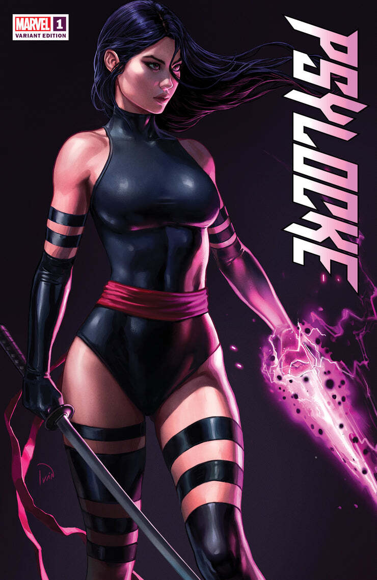 PSYLOCKE #1 NM IVAN TALAVERA EXCLUSIVE VARIANT CVR A LTD 3000 MARVEL