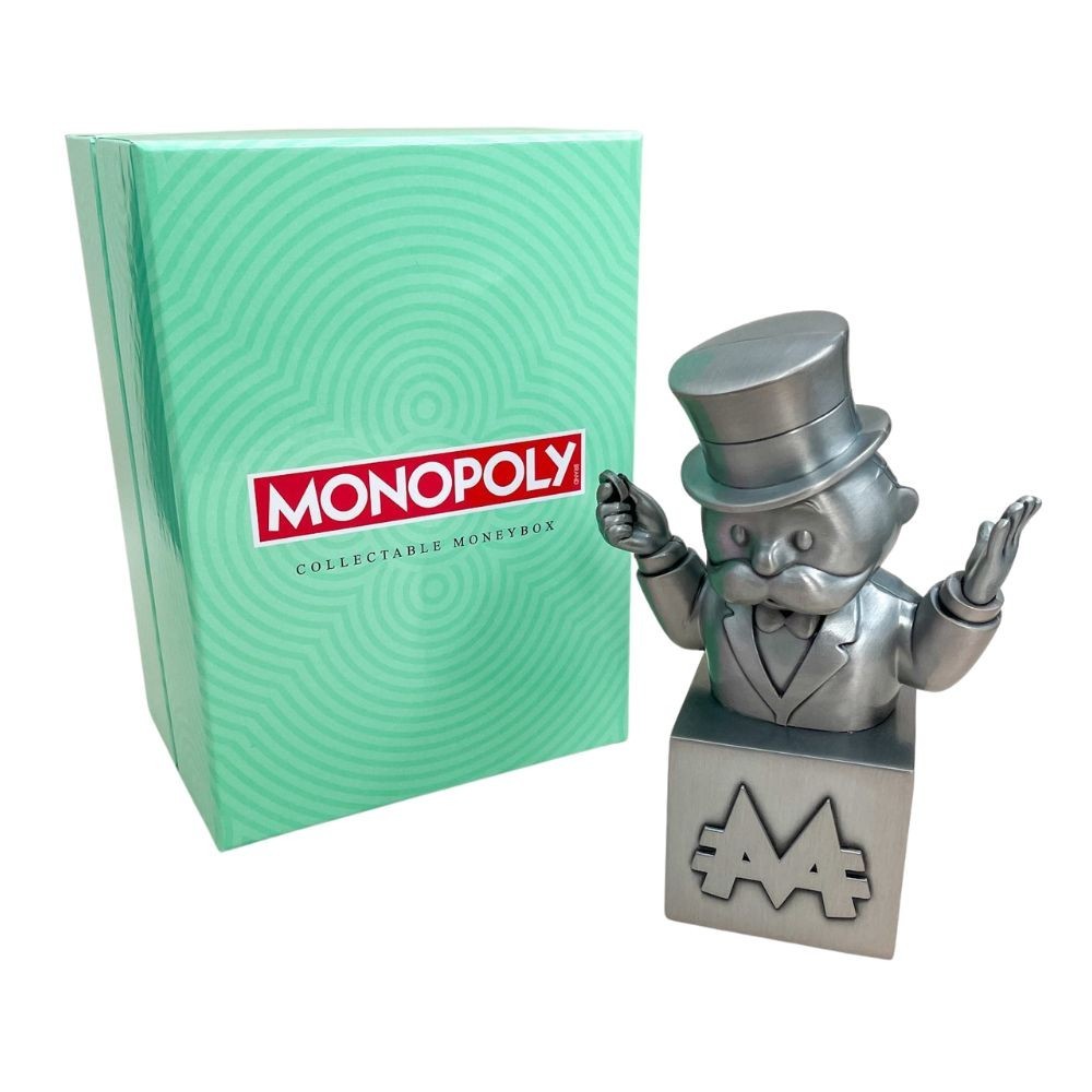 Monopoly Man Pewter Money Box