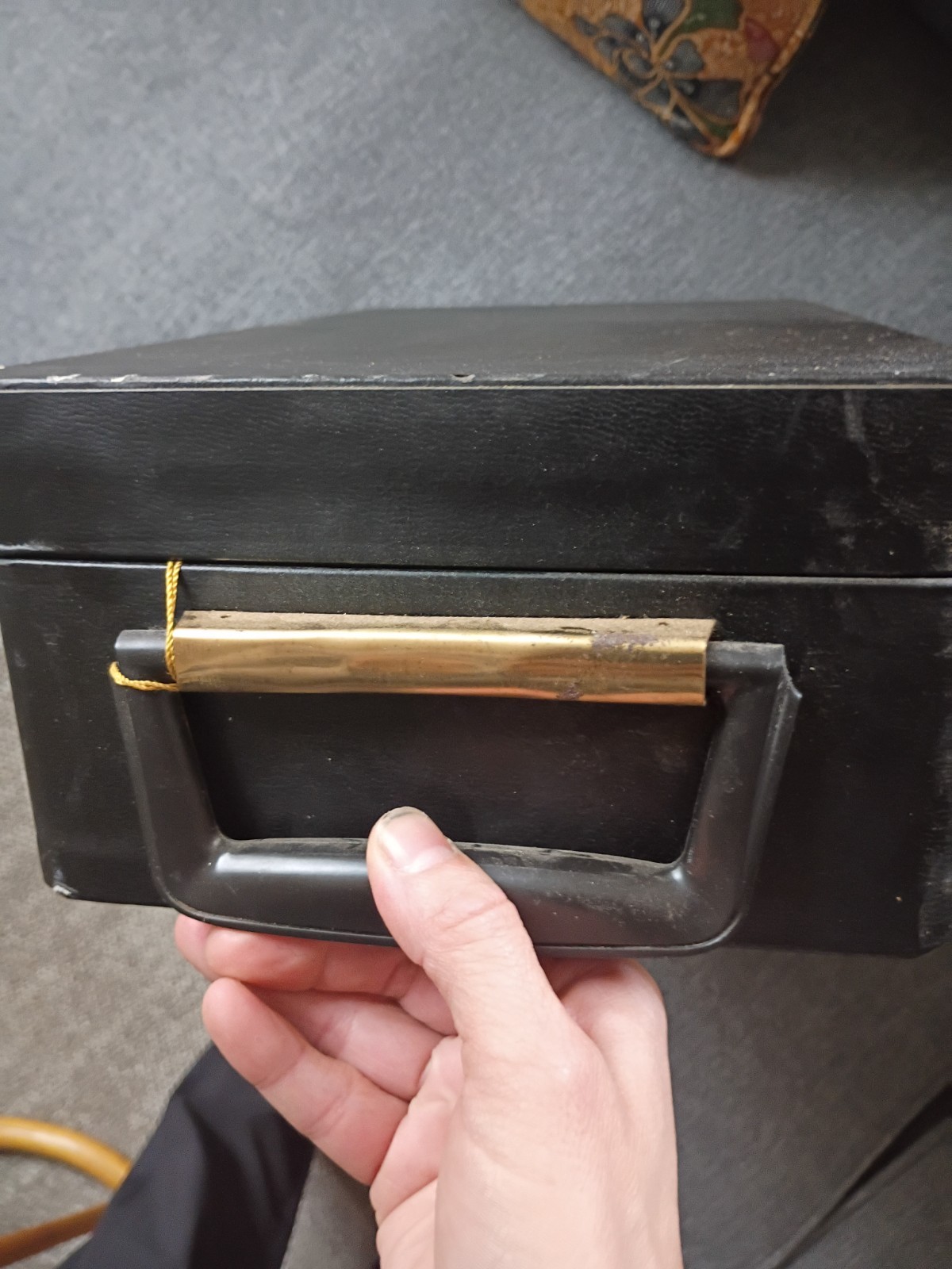 vintage travel bar set.  Mid-century.  Never used but it is old.