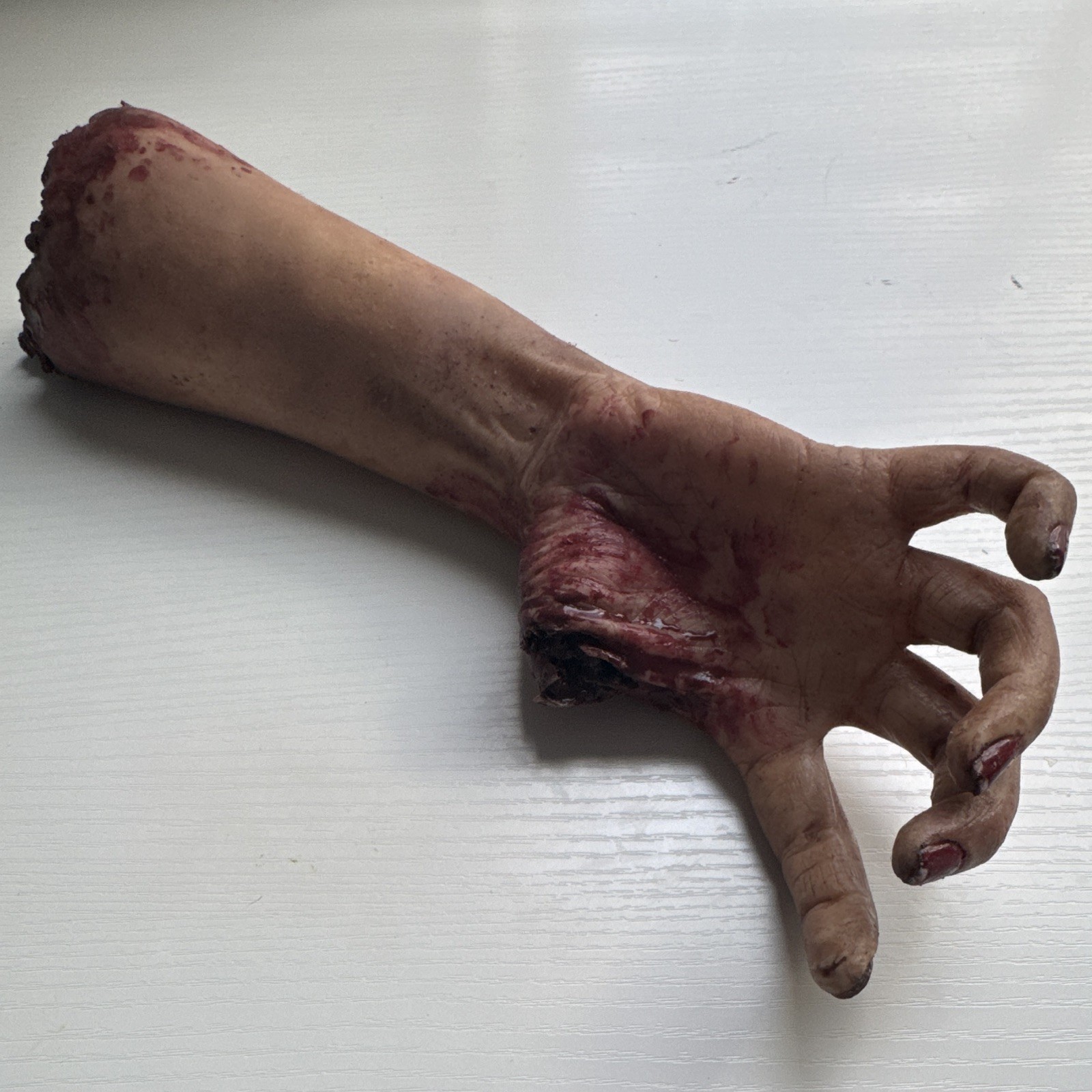 Severed Girl Arm Halloween Prop Haunted House Decoration Horror Realistic HQ