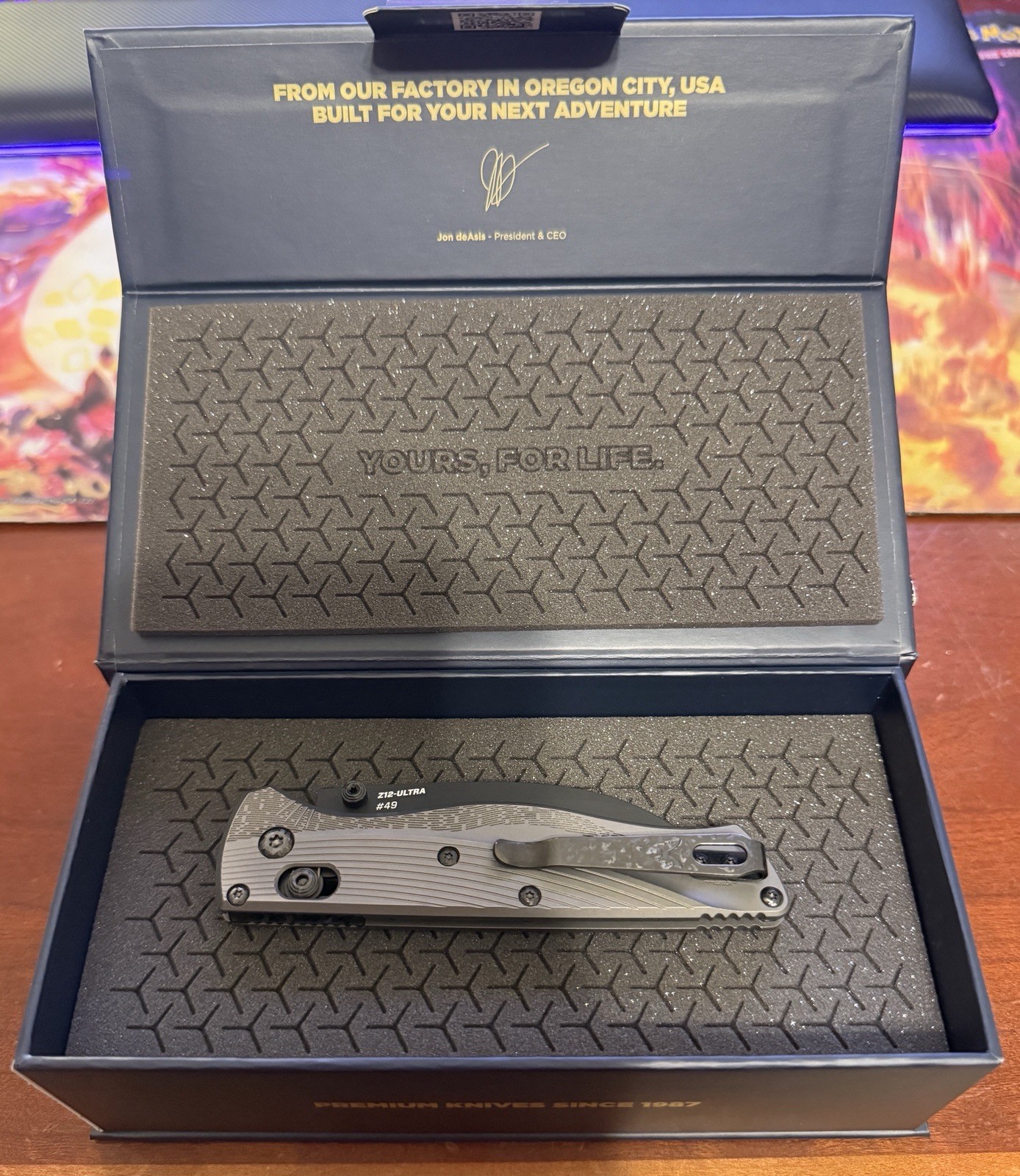 Benchmade Kitsari Limited Edition 213-002 Special Product Division #49/100