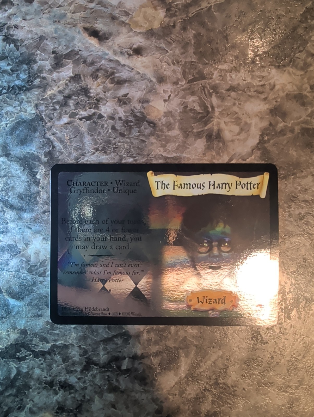 2002 The Famous Harry Potter Rare 26/80 Diagon Alley WOTC TCG 