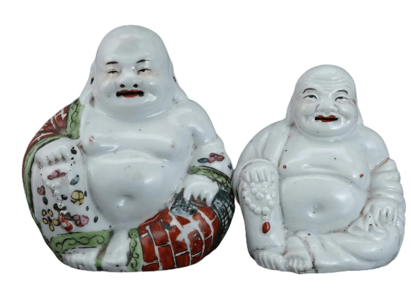 Antique Chinese Porcelain Buddha Figures