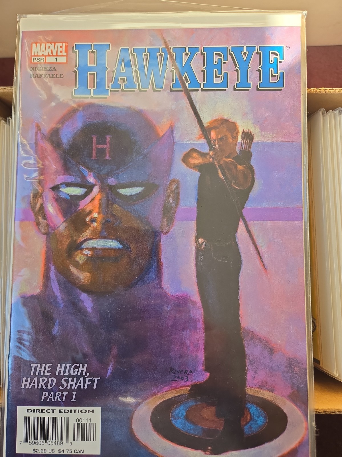 Hawkeye Vol. 2 #1, 2, 3, 4, 5, 6, & 8 (2003-04) Marvel Co. 1st Print NM B&b