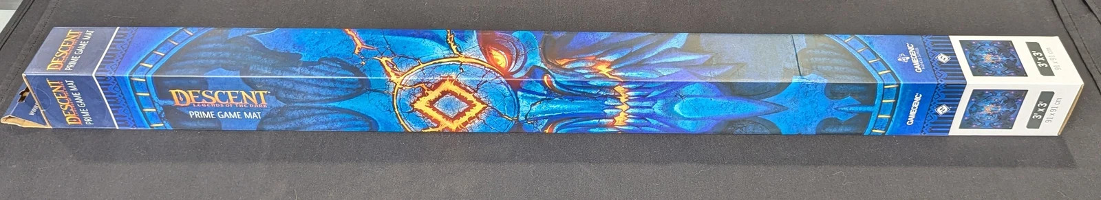 Descent Legends of The Dark Prime Game Mat Large 3' x 3' FFG Board Game Play Mat