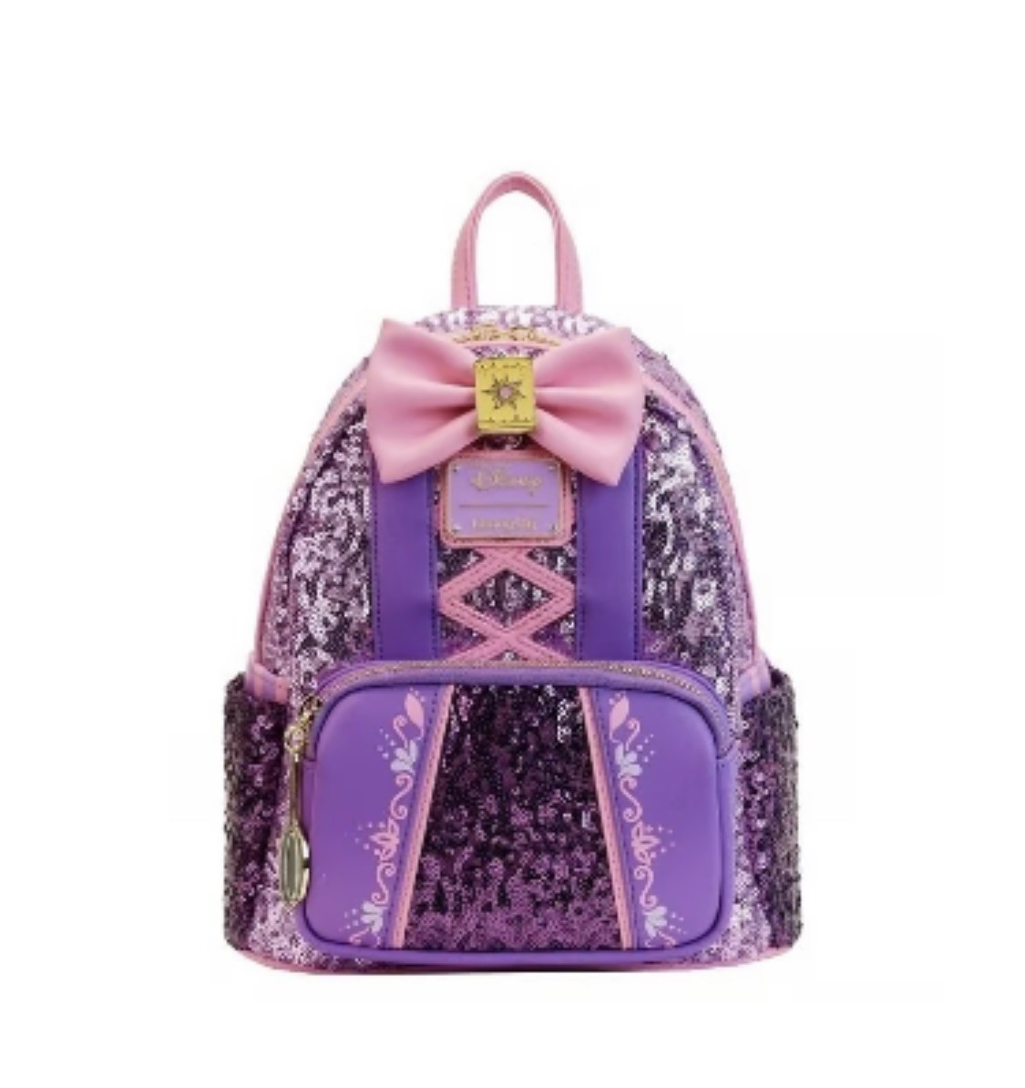 🔥GRAIL🔥Disney Princess Rapunzel Sequin Loungefly SOLD OUT AGAIN 🩷💜