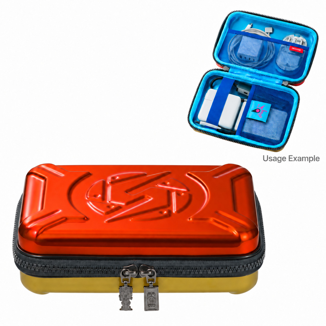 Metroid Gadget Case Nintendo Official Store Hard Shell Accessory Case New