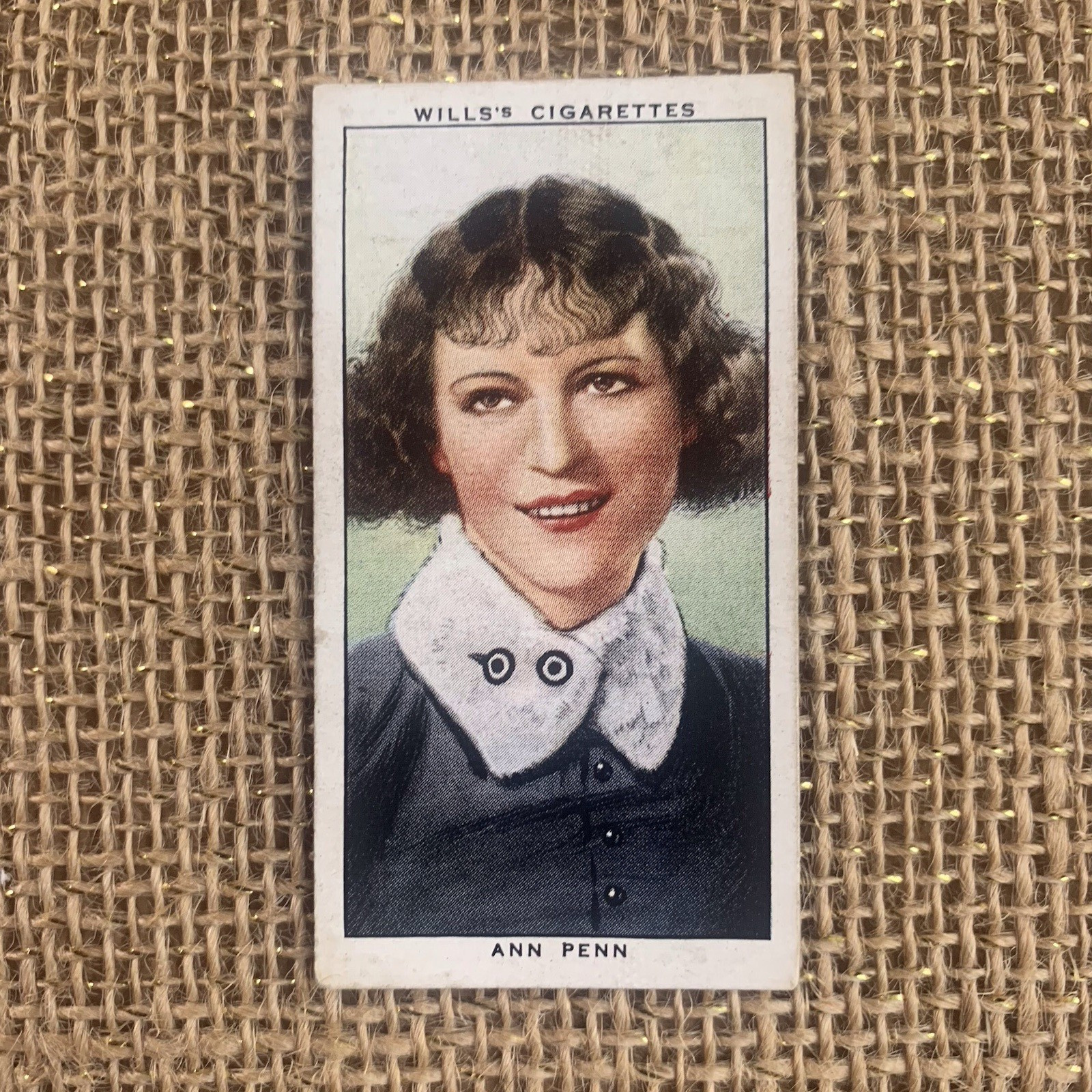 Ann Penn Radio Celebrities #35 1934 Wills Cigarette Imperial Tobacco Card