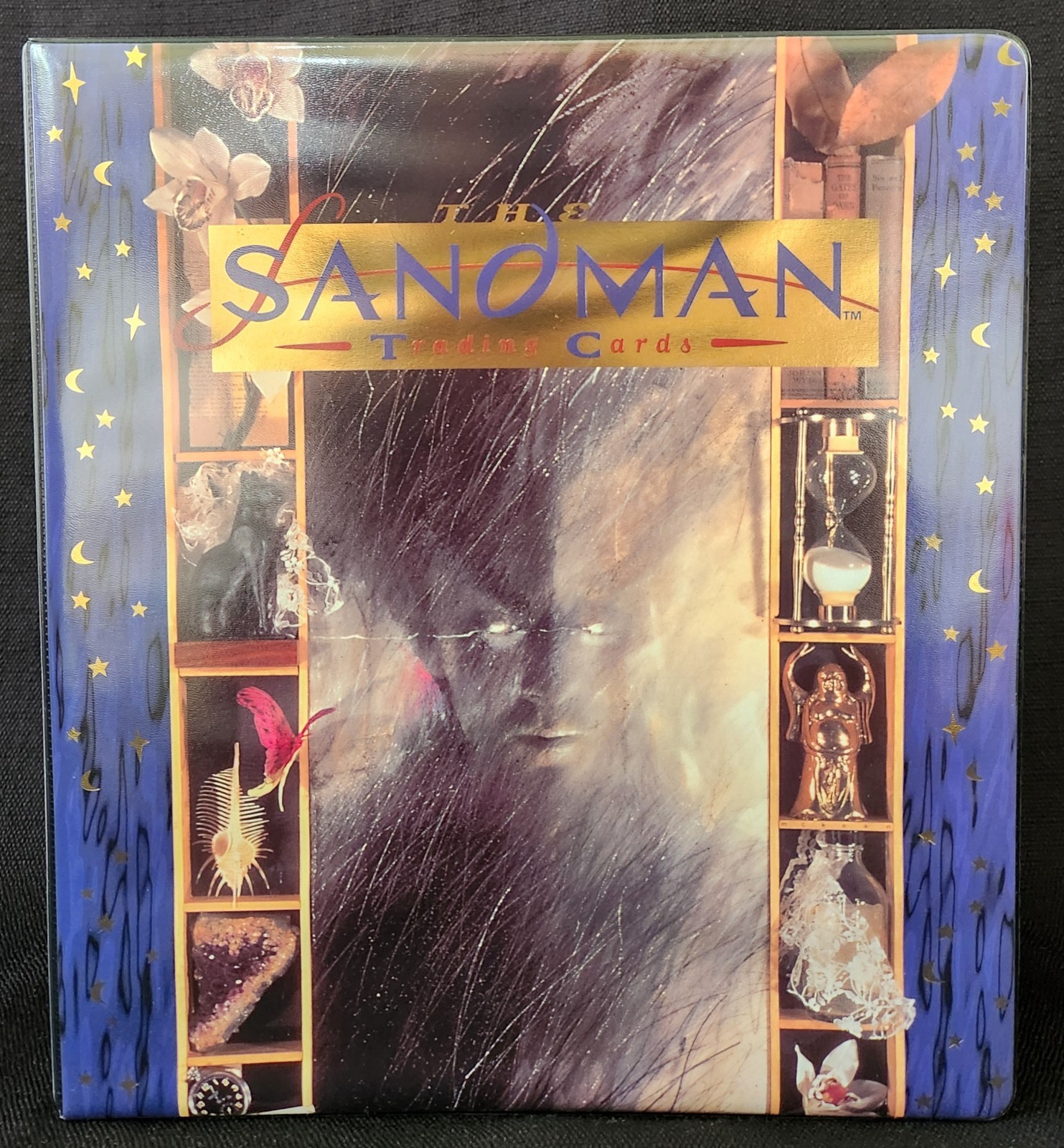 Vintage 1994 SkyBox The Sandman Trading Card Binder COMPLETE 90 Base Set & Promo