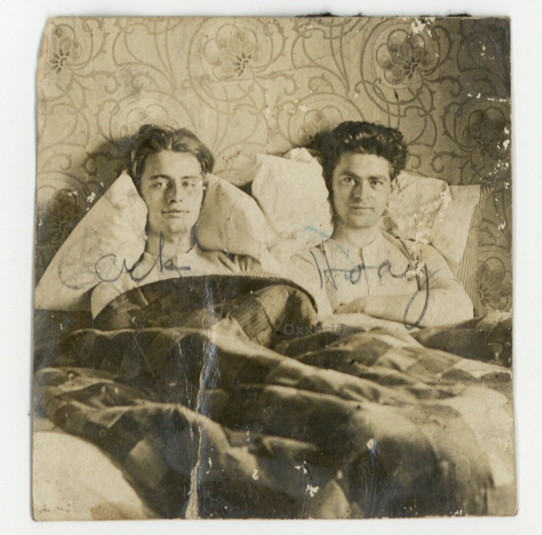 Edwardian Gay Men In Bed 1900 Teddy Boys Beefcake Boyfriends Physique Male Photo