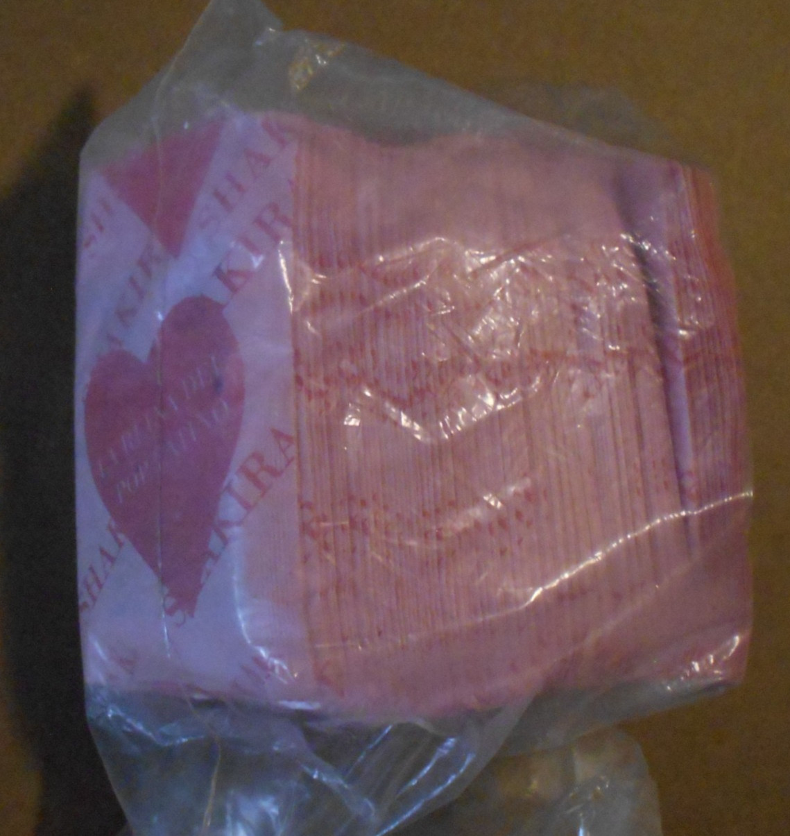 RARE Box SHAKIRA Cards by REYAUCA/Venezuela (Complete) 100 sealed envelopes