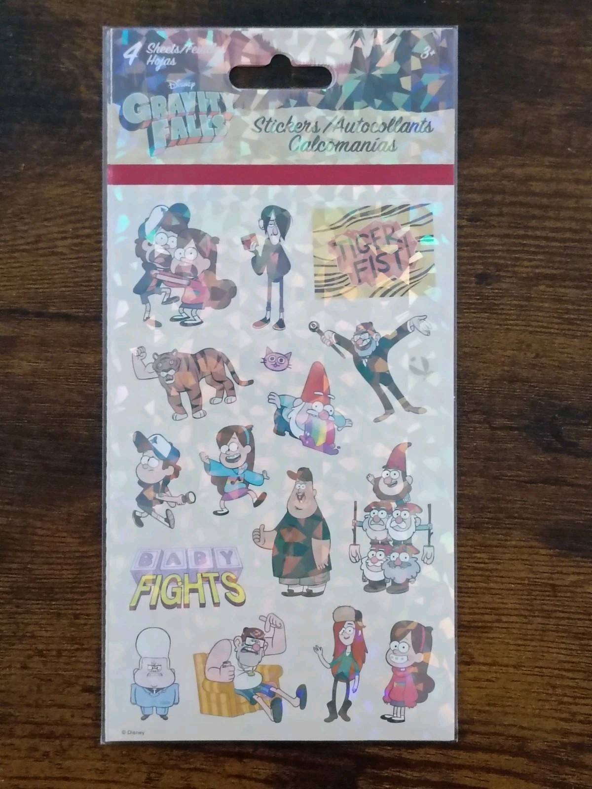 84-PCS GRAVITY FALLS Sticker Sheet Set Disney Mabel Dipper Wendy Ford Grunkle