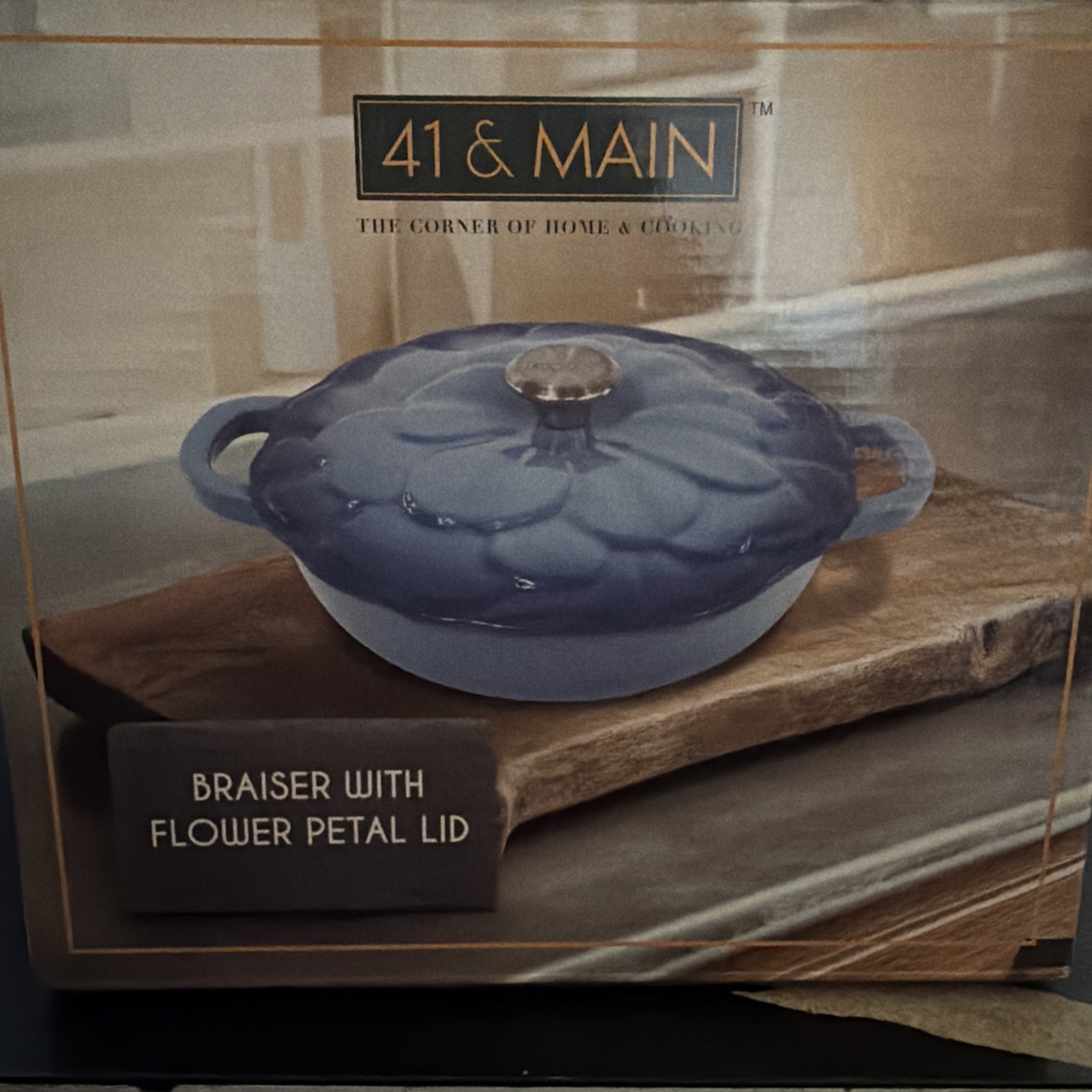 Le Creuset Enameled Cast Iron Petal Braiser