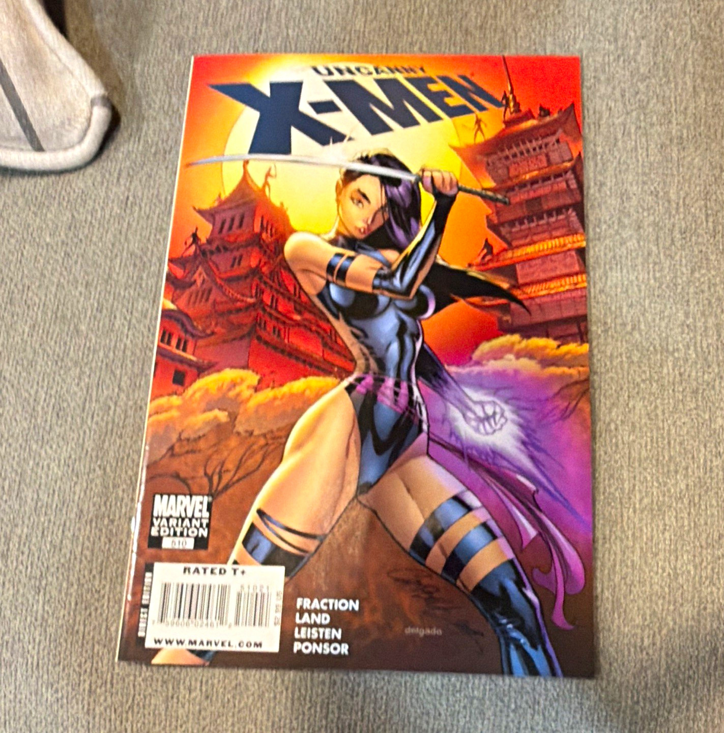 Marvel Uncanny X-Men #510 Variant J Scott Campbell 2009