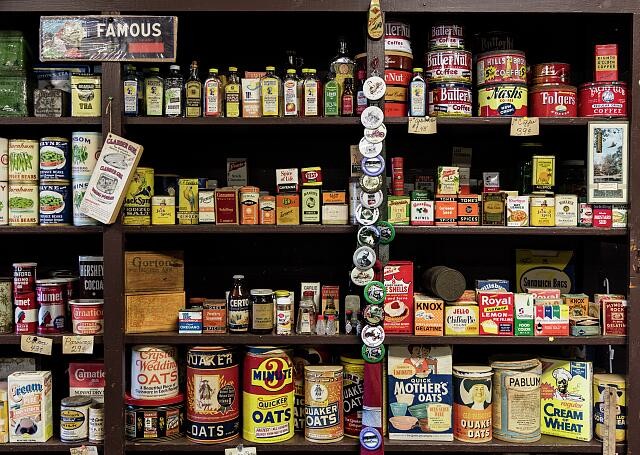 McGregor Iowa 1890s Burlingame General Store Vintage Merchandise Museum