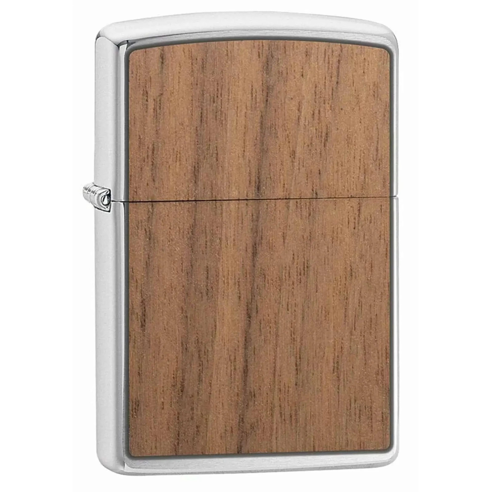 Zippo 49039, Woodchuck Walnut Emblem Lighter, Buy 1 Plant 1, Chrome
