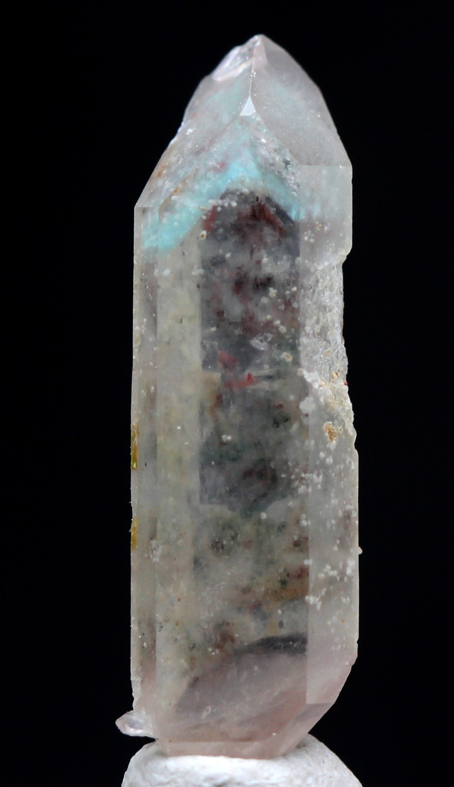 RARE AJOITE QUARTZ Crystal Cluster Mineral Specimen MESINA MINE SOUTH AFRICA