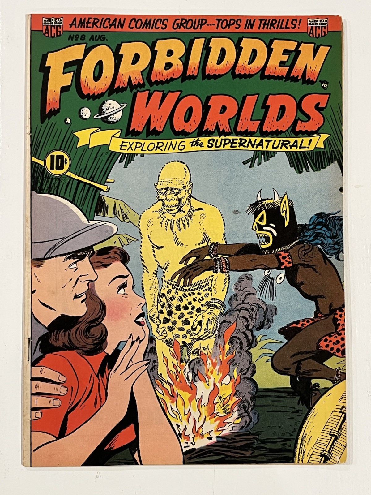 Forbidden Worlds #8/Golden Age Horror Comic Book/American Comics Group/VG-FN