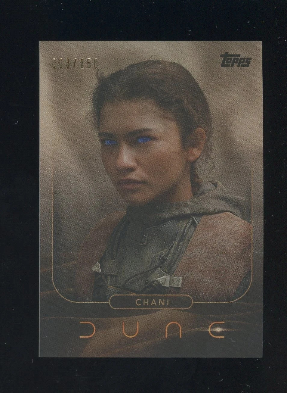 2024 Topps Dune Release Day Exclusive Chani Zendaya #2 3/150