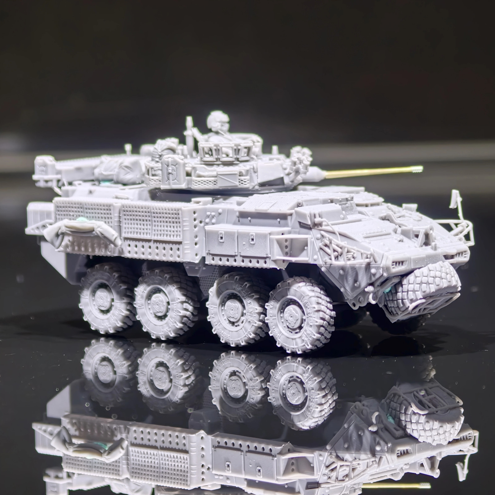 1/48/35 Canadian LAV-6.0 Infantry Fighting Vehicle Tank Model Kit 3D Printed