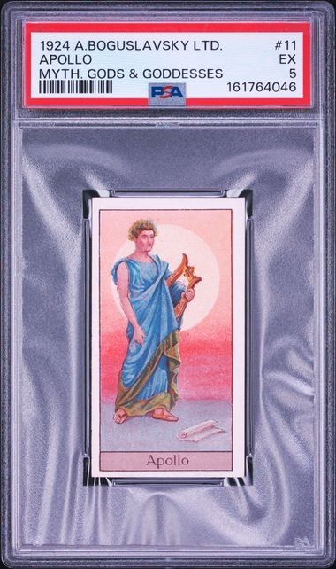 Apollo 1924 A.BOGUSLAVSKY LTD MYTH. GODS & GODDESSES #11 PSA 5 EX
