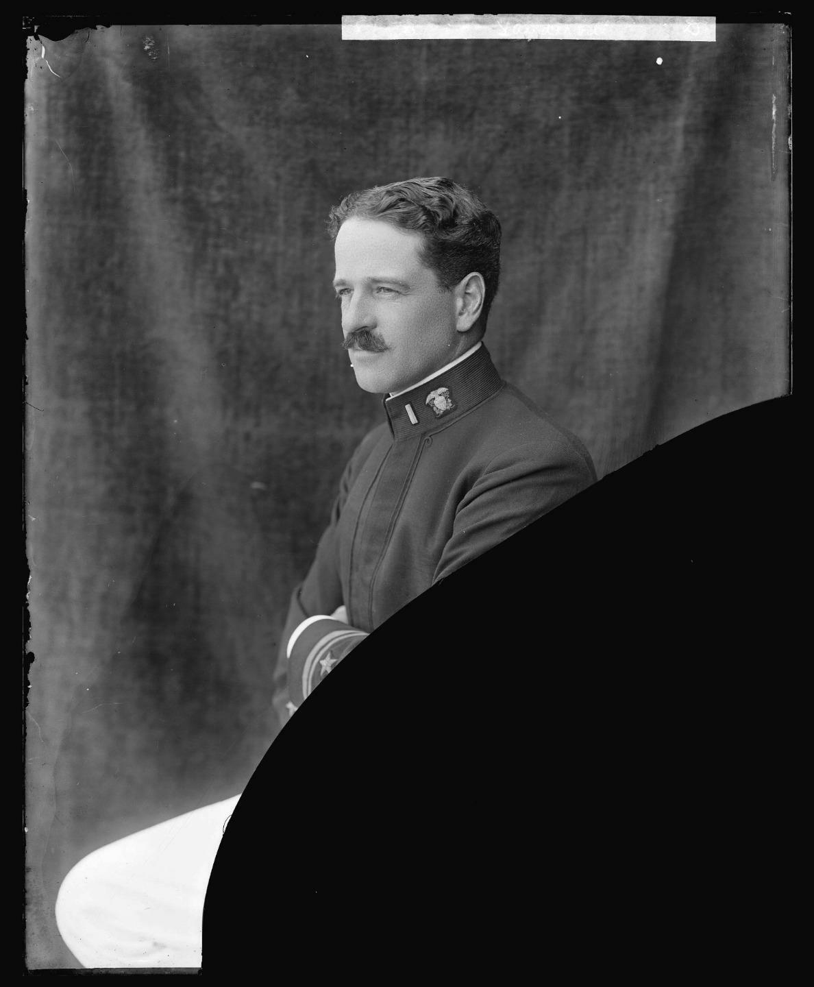 c. 1910's William Kissam Vanderbilt I by Pach Brothers Glass Negative