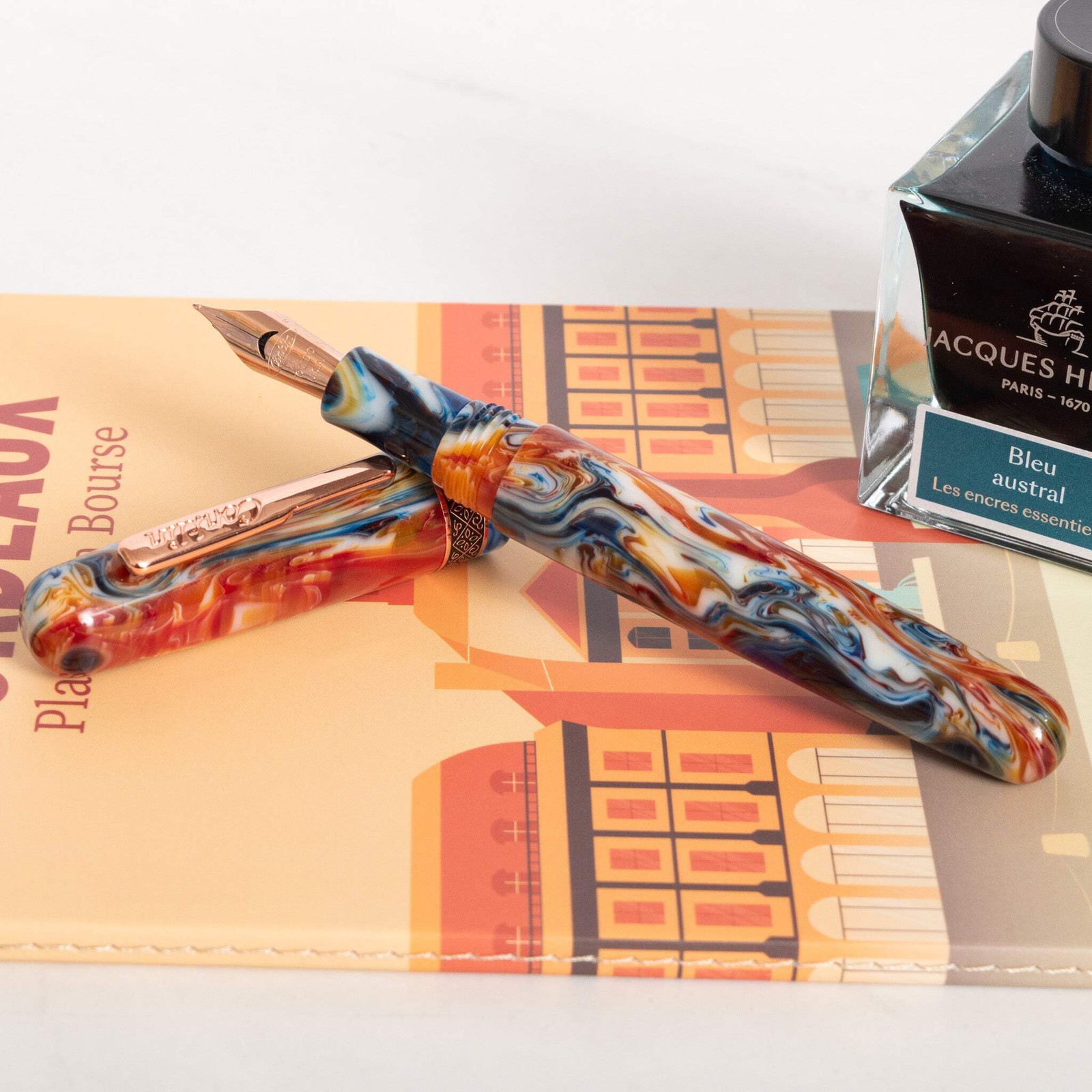 Conklin 1898 Misto Fountain Pen - Orange