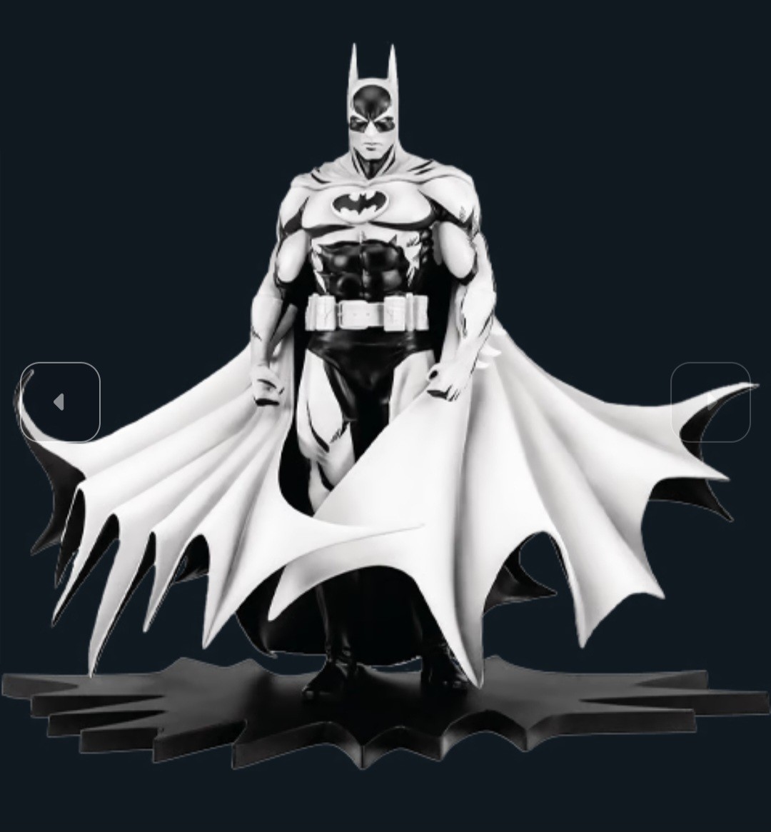 Batman Black & White Version (PX Exclusive) PureArts 1:8 Statue