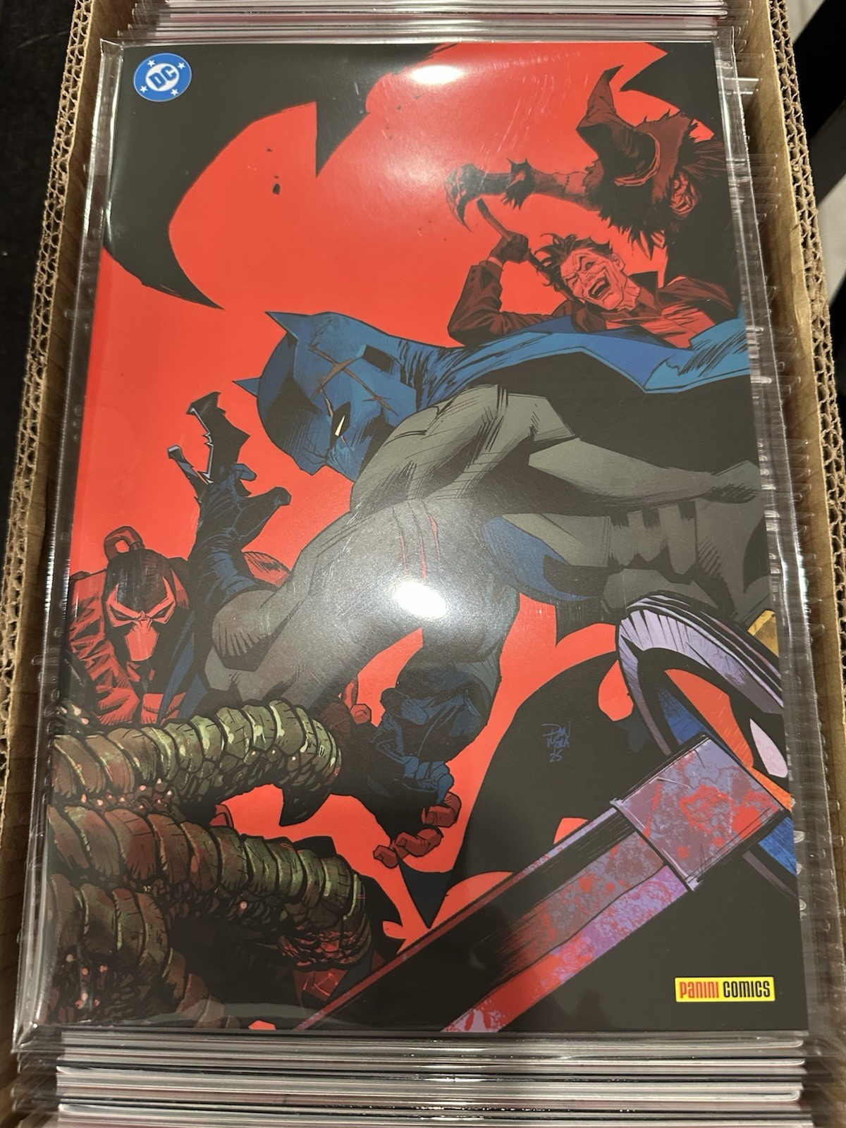 Batman 1  Panini Italy Tribute Variant In Hand Ready To Ship Out.heavy Matted NM