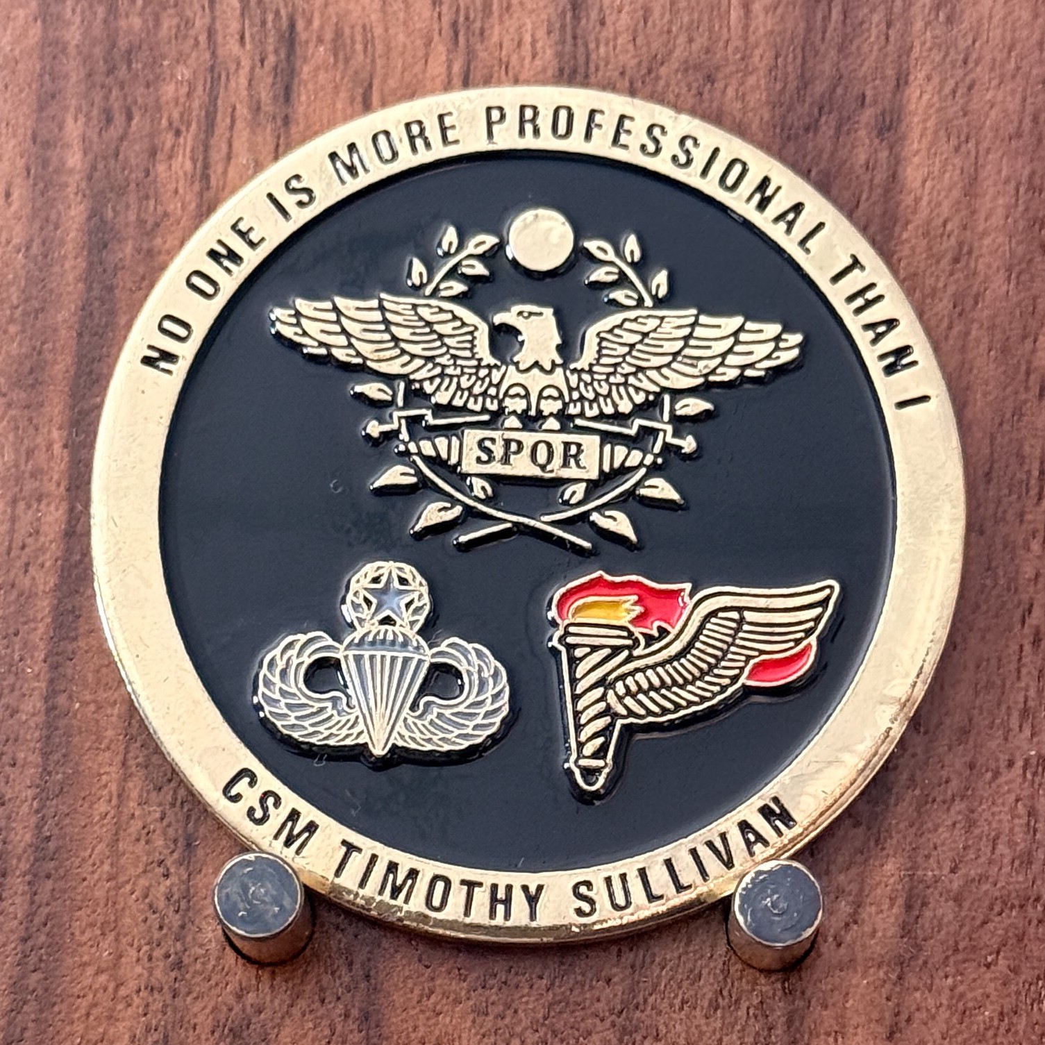 CSM Timothy Sullivan Command Sergeant Major Military Challenge Coin  W#18