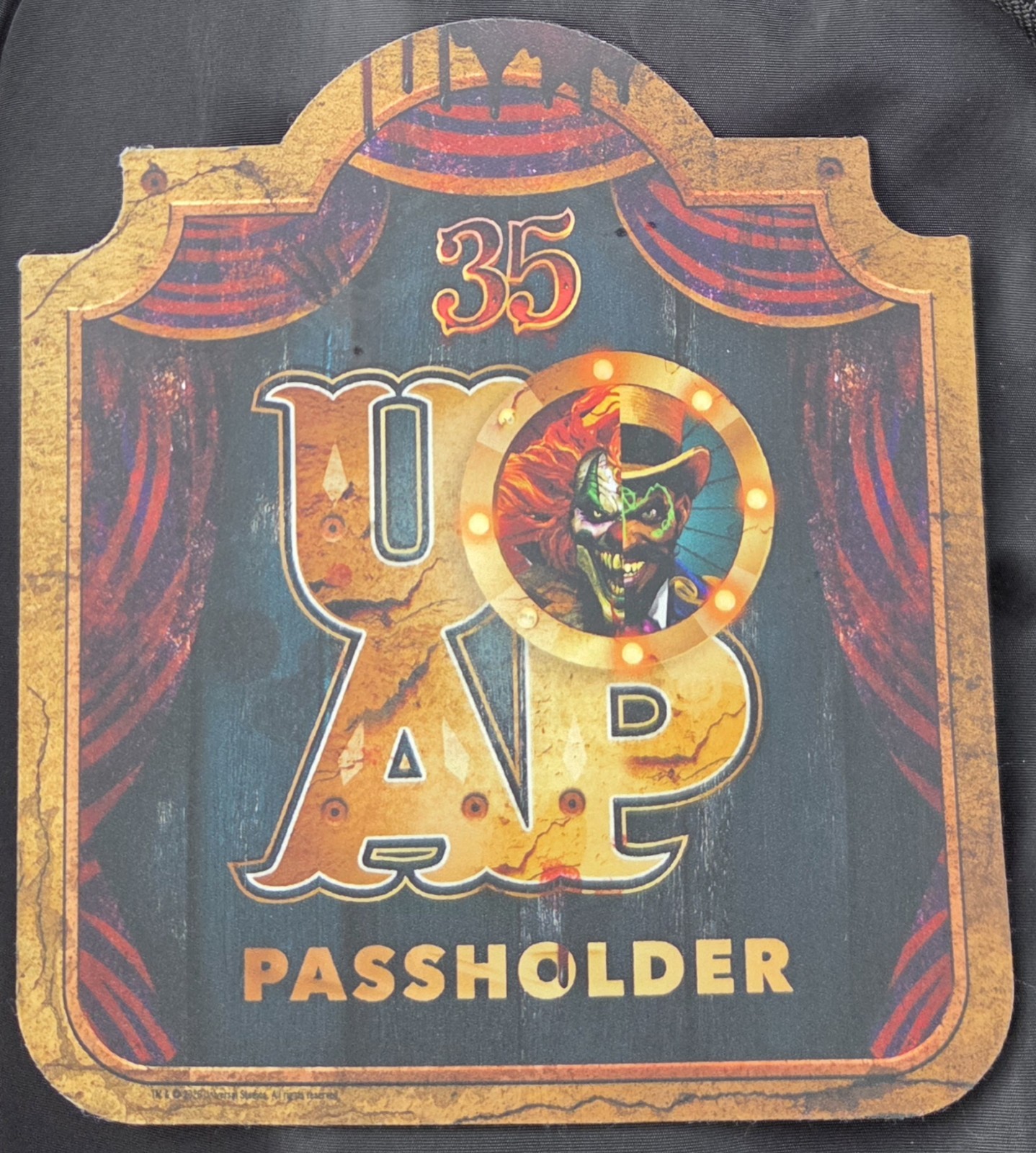 UOAP Passholder Magnet Halloween Horror Nights October 2026 Universal Orlando 