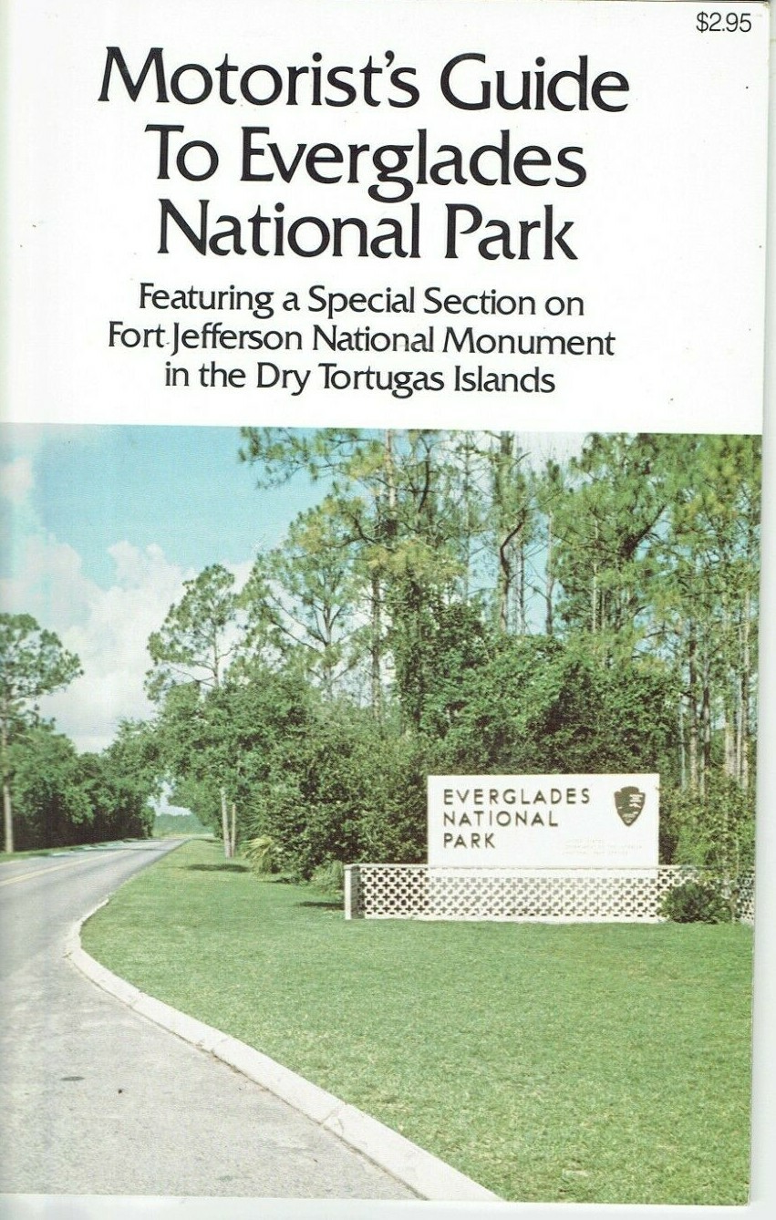 Motorist\'s Guide To Everglades National Park, Everglades Natl History Assn 1987