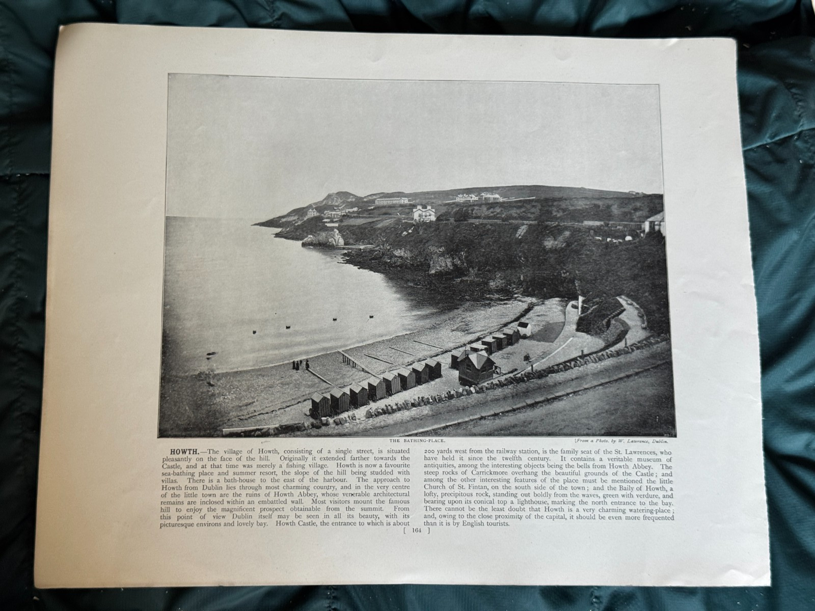 1890\'s, Howth, Ireland, View, Image from G. Newnes part work \